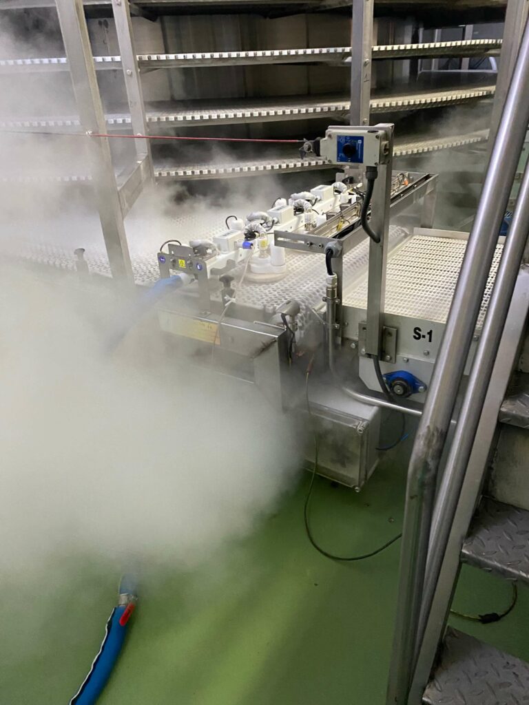 Conveyor Cleaning bimbo las mercedes 1. Giconmes industrial steam generators