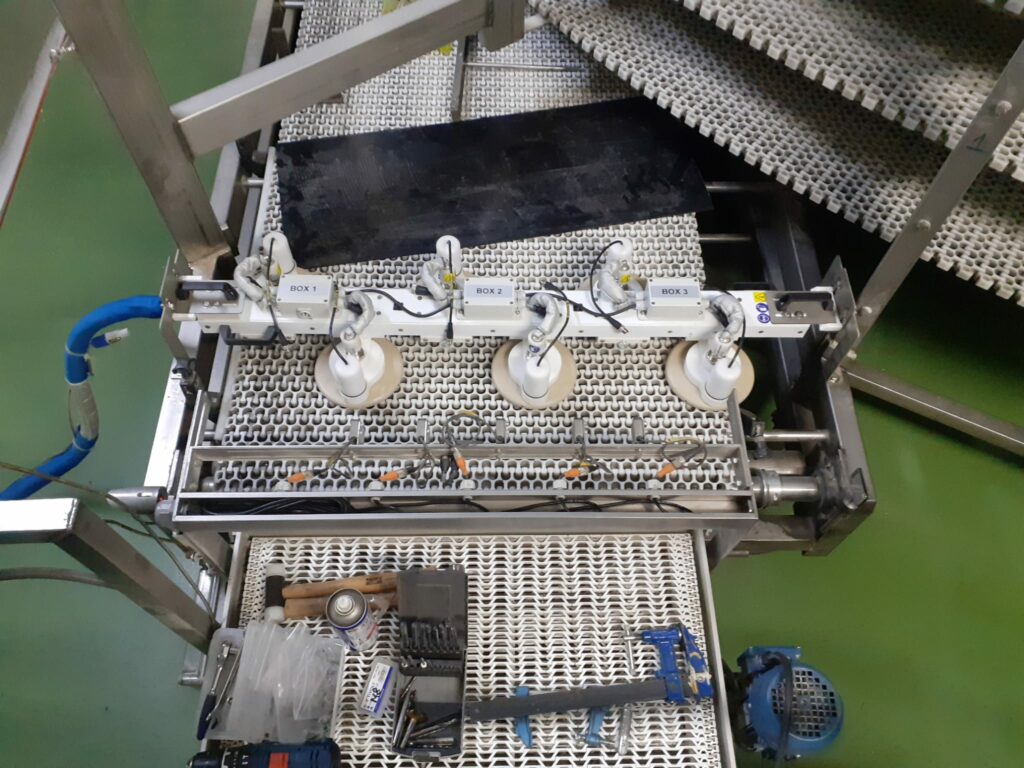 Conveyor Cleaning bimbo las mercedes 4. Giconmes industrial steam generators