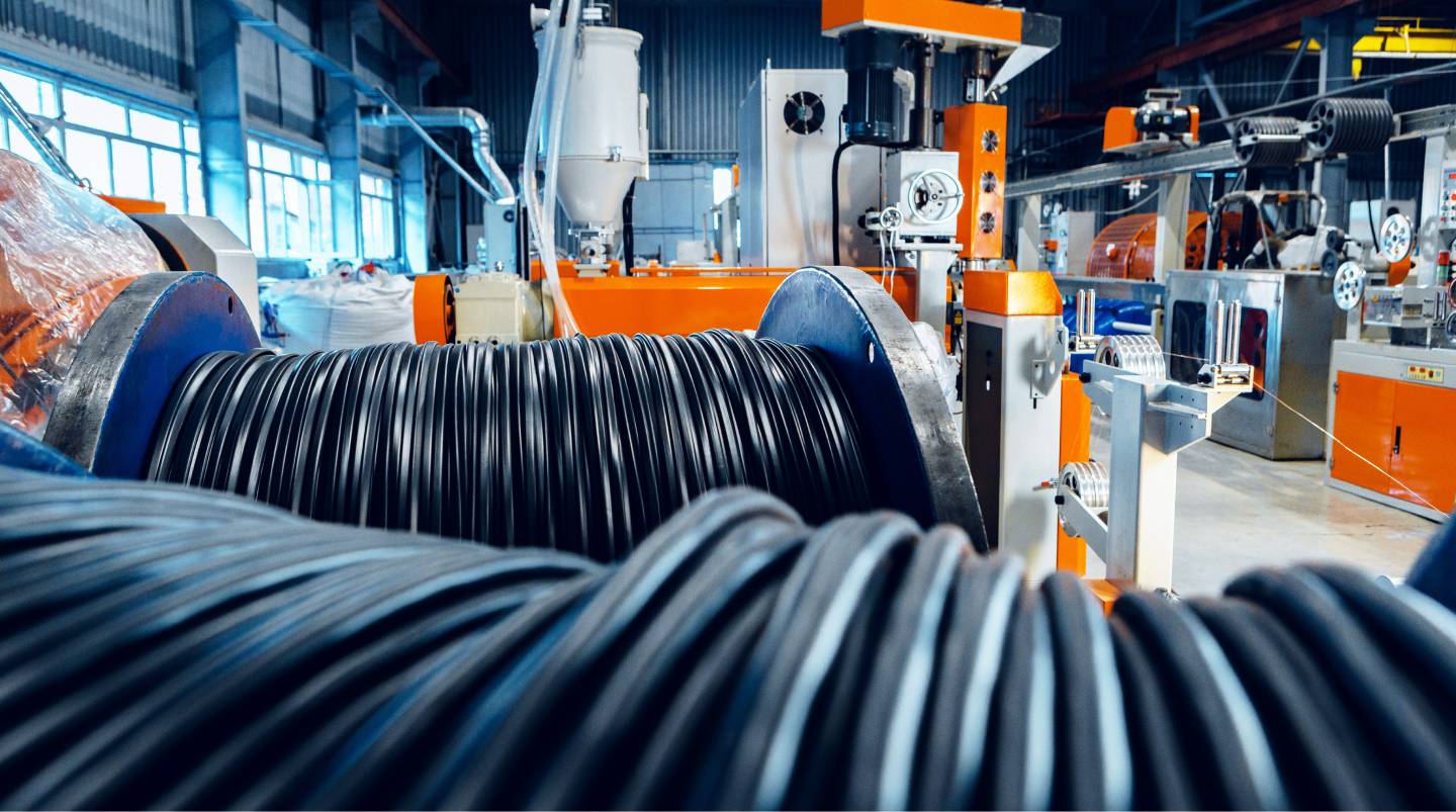 Cable Manufacturing industria cables. Giconmes industrial steam generators