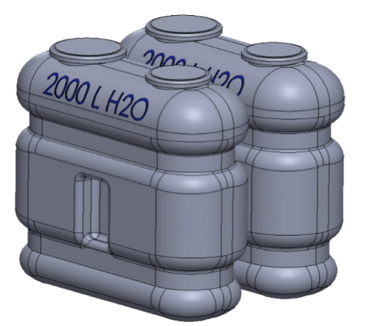 Sala de calderas móvil PS3 ps1 deposito 2. Generadores de vapor industrial Giconmes