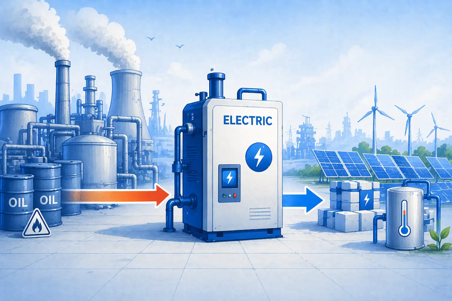 Calderas de vapor eléctricas: la tecnología probada que la industria lleva décadas ignorando