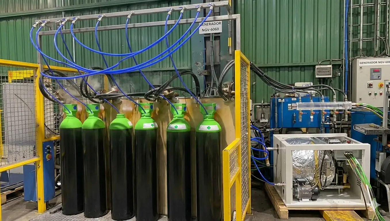 Eliminar un cuello de botella en la recertificación de botellas: 780 horas liberadas al año y payback en menos de tres meses