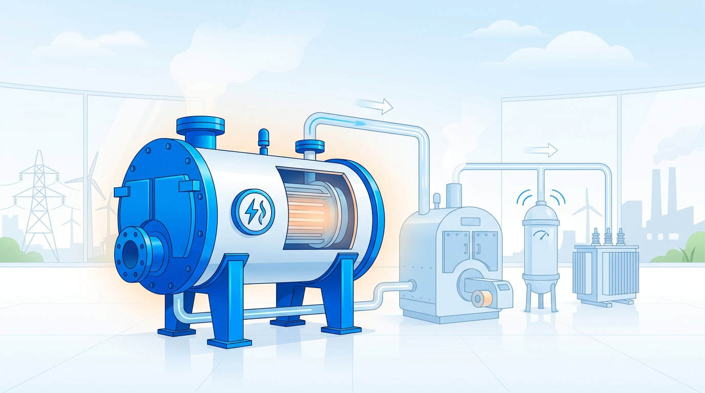 Vapor de 0,5 a 3 t/h: ¿generador eléctrico o caldera de gas de ultra bajo NOx? Cómo decidir en 2026