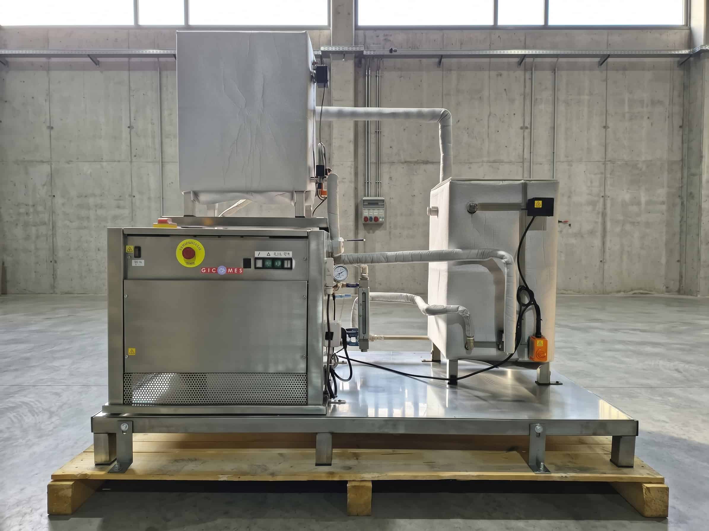 Skid-mounted steam sterilizer for disinfecting seedling trays 5 Giconmes industrial steam generators Controlled Humidification of Calenders in the Manufacture of Technical Film