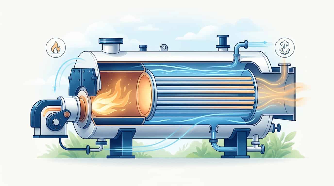 Caldera pirotubular: qué es, cómo funciona y cuándo conviene sustituirla por una eléctrica